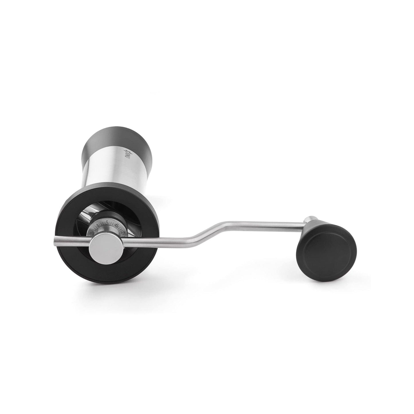 Auf dem Bild sieht man die Kinu Simplicity Handmühle für Kaffee.