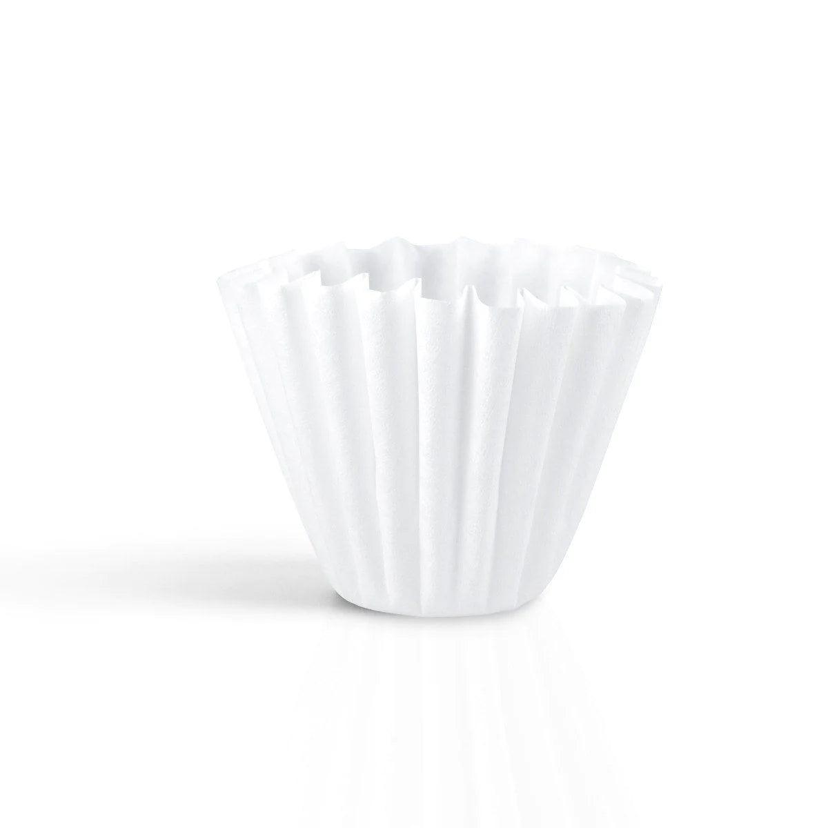 Ein einzelner Papierfilter von Kalita Wave