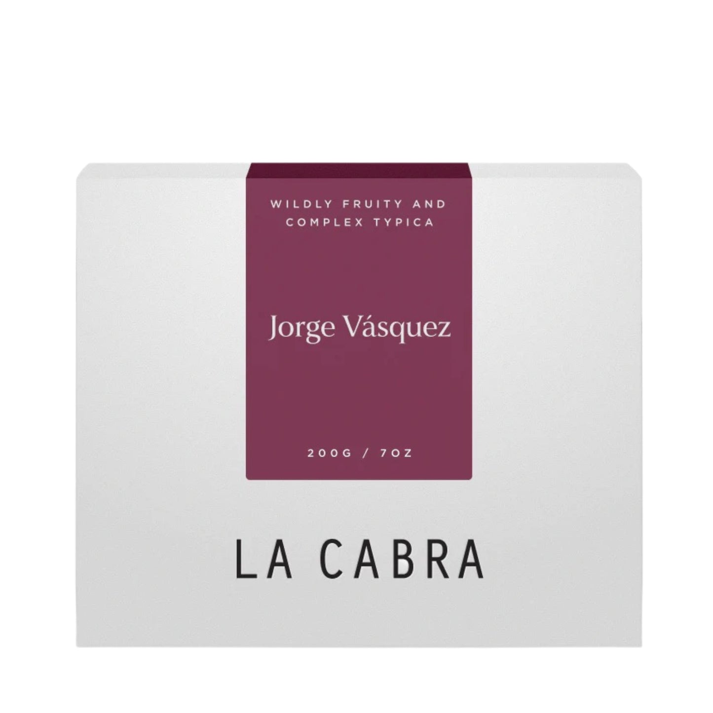 Jorge Vásquez - Natural - Typica - Colombia