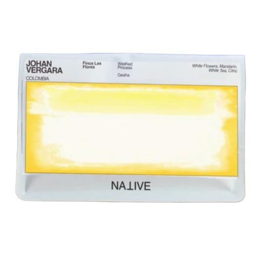 Johan Vergara - Washed - Gesha - Colombia