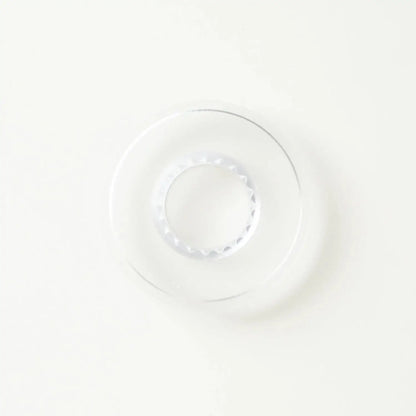 Eine transparente Halterung für den Origami und Origami Air Dripper aus der Vogelpersepektive